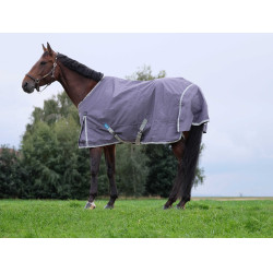 Equithème Tyrex 1200D gerecycleerde deken Taupe Bruin
