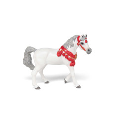 Cheval Arabe blanc en tenue de parade Papo Cheval Arabe blanc en tenue de parade Papo