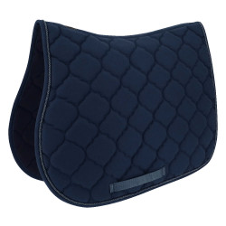 Tapis de selle Riding World Rope Bleu marine