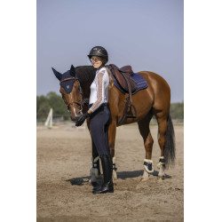 Broek Equithème Safir Marine / zwart Blauw Broek Equithème Safir Marine / zwart Blauw