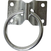 Anneau d'attache sur plaque...