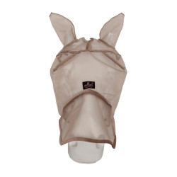 Klassiek anti-vliegenmasker met oren en neuskap Kentucky Beige Klassiek anti-vliegenmasker met oren en neuskap Kentucky Beige