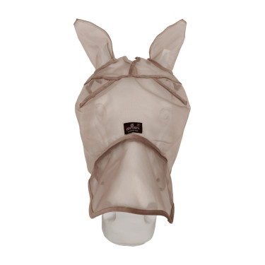 Klassiek anti-vliegenmasker met oren en neuskap Kentucky Beige Klassiek anti-vliegenmasker met oren en neuskap Kentucky Beige