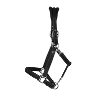 Licol Cuir Extra Souple Working By Dy'on Noir