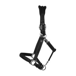 Licol Cuir Extra Souple Working By Dy'on Noir