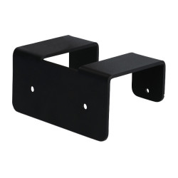 Extra haak Grooming Deluxe helmdrager Zwart