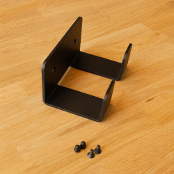 Extra haak Grooming Deluxe helmdrager Zwart