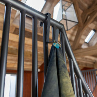 Haak voor dekenhouder Mat Grooming Deluxe van Kentucky Zwart