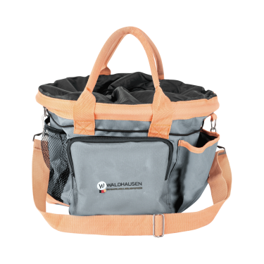 Sac de pansage Waldhausen Gris chrome / pêche