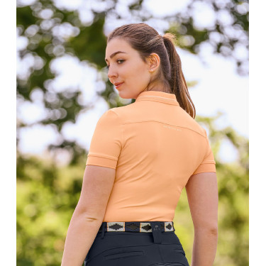 Polo technique ELT Prag Pêche Rose
