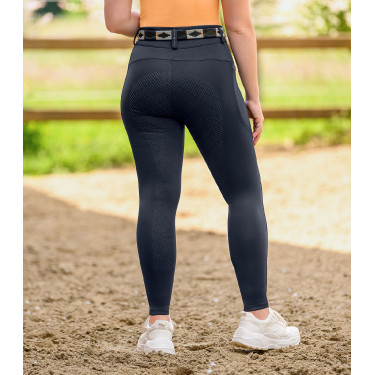 Pantalon d'équitation ELT Romy Glam femme Bleu profond