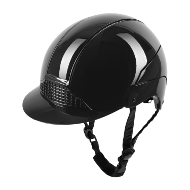 Rijhelm Swing H24 glanzend Glanzend zwart