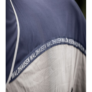 Couverture d’été anti-mouche Walshausen Cooler Bleu nocturne / gris Multi-couleurs Couverture d’été anti-mouche Walshausen Cooler Bleu nocturne / gris Multi-couleurs