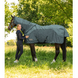 Coouvre cou anti-mouches imperméable Waldhausen Comfort Vert pin