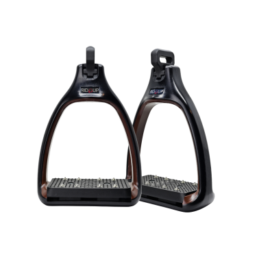 Etriers Rid'Up Plus² Classique Chocolat Marron Etriers Rid'Up Plus² Classique Chocolat Marron