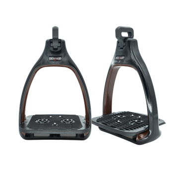 Rid'Up Plus Distance stijgbeugels Chocolade Bruin