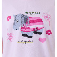 Kinder T-shirt Horseware Crafty Pony Roze Horseware