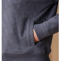 Sweat-shirt à demi-zip Horseware AA Gabriella femme Anthracite Gris