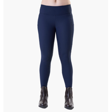 Legging Optifit hiver Horseware full grip femme Marine Bleu marine
