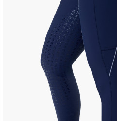 Legging Optifit hiver Horseware full grip femme Marine Bleu marine