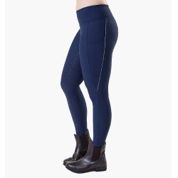 Legging Optifit hiver Horseware full grip femme Marine Bleu marine