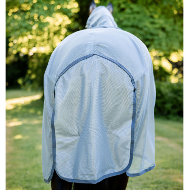 Horseware Amigo Geïntegreerde Vliegendeken Gemêleerd blauw / blauw / zilver Horseware Amigo Geïntegreerde Vliegendeken Gemêleerd blauw / blauw / zilver