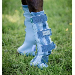 Vliegenbeschermers Horseware per 2 Gemêleerd blauw / blauw / zilver