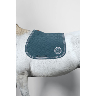 Tapis de selle Harcour Blake Paon Bleu