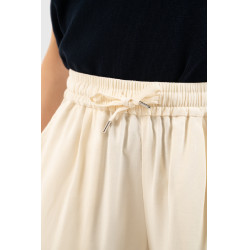 Korte damesbroek Harcour Baylee Schelp Beige