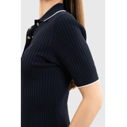 Harcour Brigitte damesjurk Marine Marineblauw