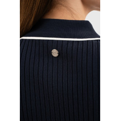 Harcour Brigitte damesjurk Marine Marineblauw