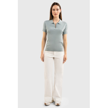 Polo Harcour Babeth femme Colibri Vert Polo Harcour Babeth femme Colibri Vert