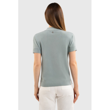 Polo Harcour Babeth femme Colibri Vert Polo Harcour Babeth femme Colibri Vert