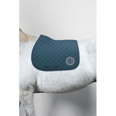 Tapis de selle Harcour Sun Paon Bleu