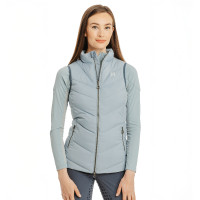 Dames paardrijdbodywarmer Horseware Stride Gemêleerd blauw