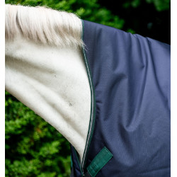 Couverture d'extérieur Rambo 1680D Wug 0g high neck Marine / vert chasseur / argent Bleu marine