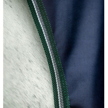 Couverture d'extérieur Rambo 1680D Wug 50g high neck Marine / vert chasseur / argent Bleu marine