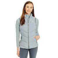 Dames paardrijdbodywarmer Horseware Stride Gemêleerd blauw