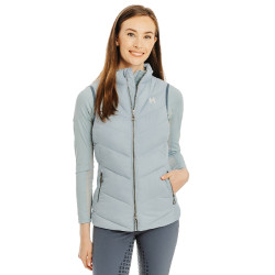 Veste sans manches Horseware Stride femme Bleu chiné