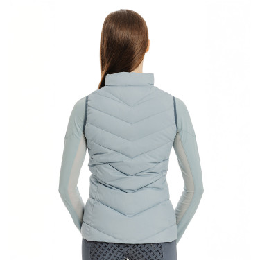Dames paardrijdbodywarmer Horseware Stride Gemêleerd blauw