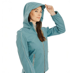 Veste imperméable Horseware Ascend femme Vert juniper