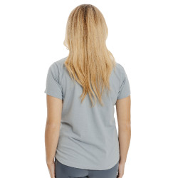 T-Shirt Horseware manches courtes Active femme Bleu chiné
