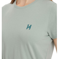T-Shirt Horseware manches courtes Active femme Bleu chiné