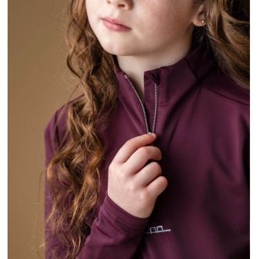 T-shirt anti-uv Horseware Sifia manches longues enfant Primatova Violet