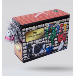 Poney Crafty Ponies Horseware Gris