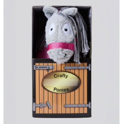 Poney Crafty Ponies Horseware Gris
