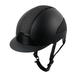 Casque d'équitation Swing H24 Shine Noir mat