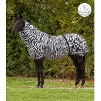 Couverture anti-eczéma Waldhausen zèbre Basic Noir / blanc