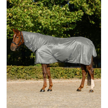 Couverture anti-mouches Waldhausen FlyControl avec couvre-cou