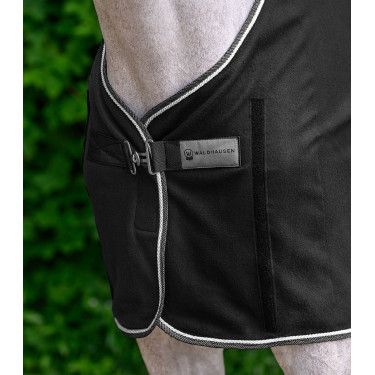 Couverture sponsor en polaire Wladhausen Economic Noir